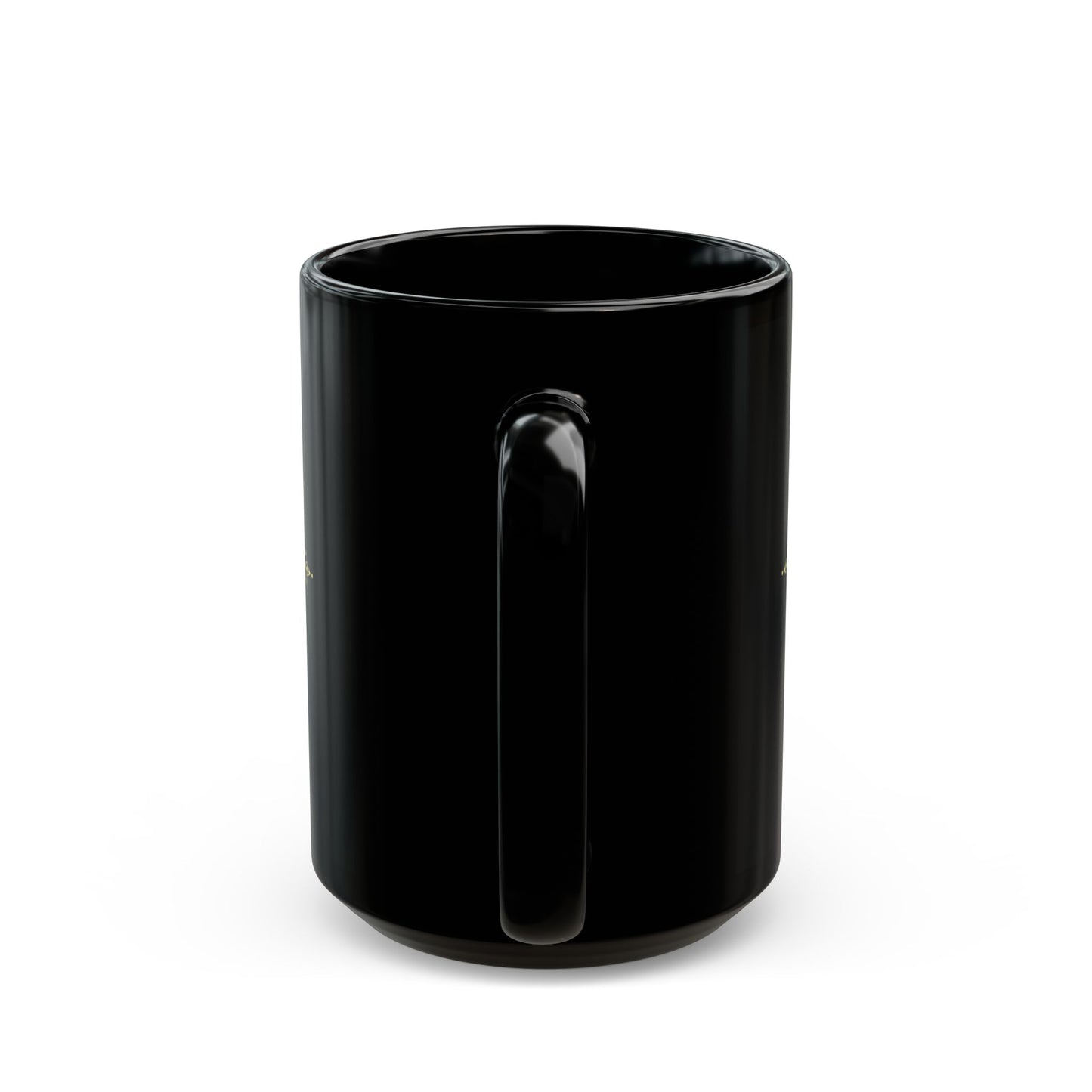 Black Mug flocons (11oz, 15oz)