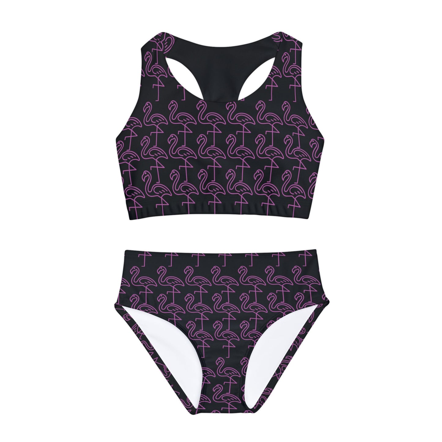 Girls Two Piece Swimsuit (AOP)